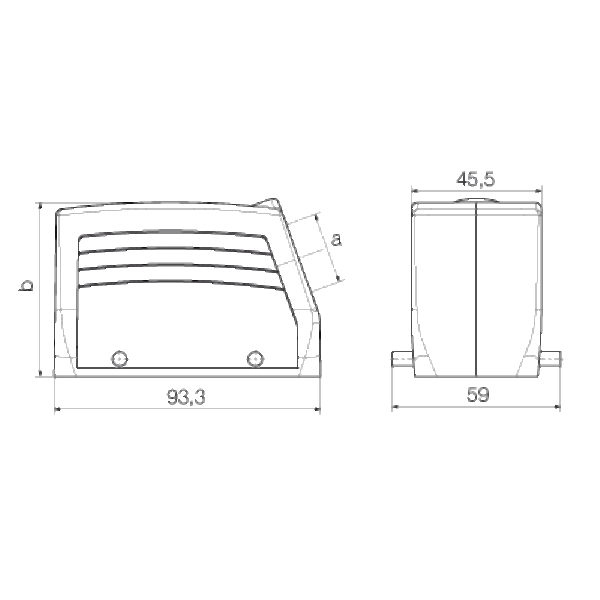 Kontakter, HDC 40D TSBU 1M40G