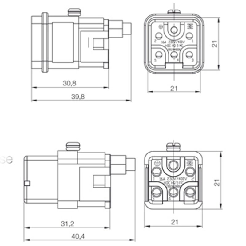 Kontakter, HDC HQ 5 FC - Bilde 2