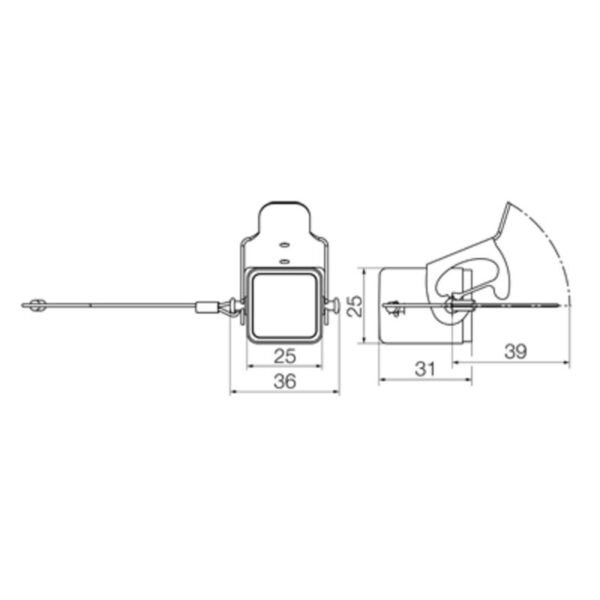 Kontakter, HDC 04A DODL 1LB