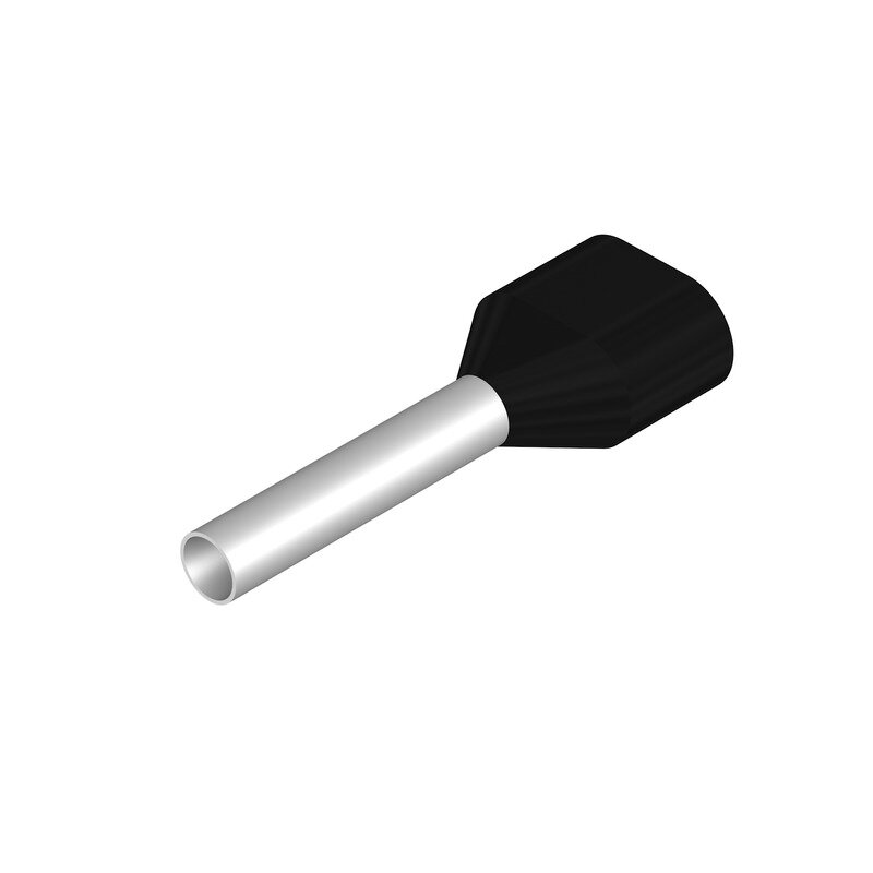 Endehylser, H  1,5/20 SORT D 2K , L1/L2=20/12 - Bilde 1