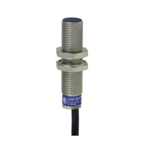 Induktiv tilstedeværelsesensor XS, induktiv sensor XS6 M12, L54 mm, messing, Sn4 mm, 24...240 VAC/DC, kabel 2 m - Bilde 2
