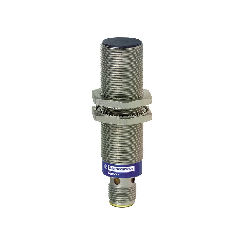 Induktiv sensor XS1 sylindrisk M18 Sn 5 mm og tilkobling til r - Bilde 1