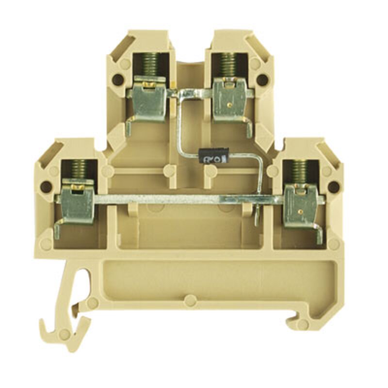 Rekkeklemme, DK 4 D/35 PA DIODE 1N4007/1A SKRU - Bilde 1
