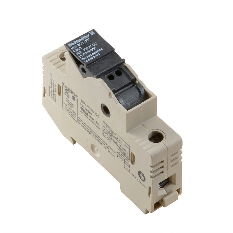 Rekkeklemme, WSI 25/1 10X38 1KV SKRU - Bilde 1