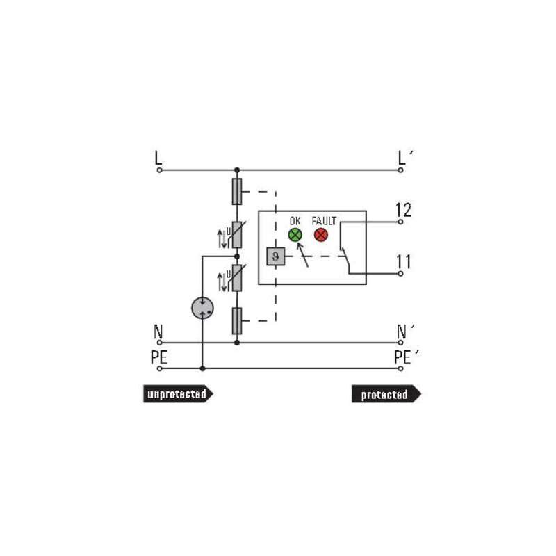 Overspenningsvern, TYPE 3 VPU III R 24V/4KV AC/DC - Bilde 3