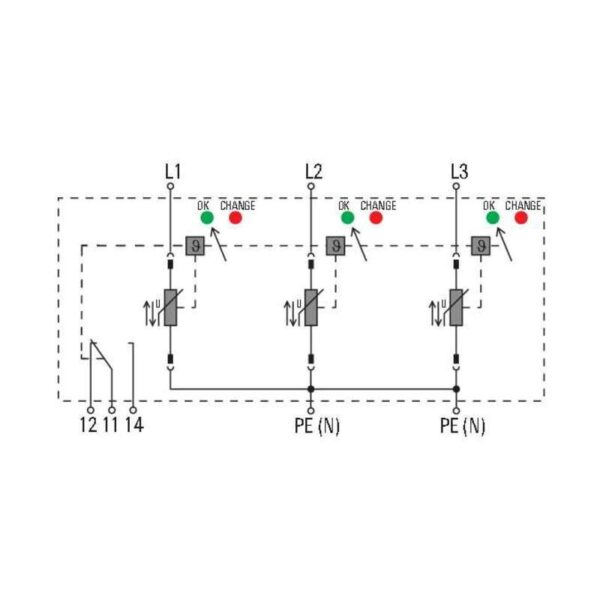 Overspenningsvern, VPU AC II 3 R 480/50