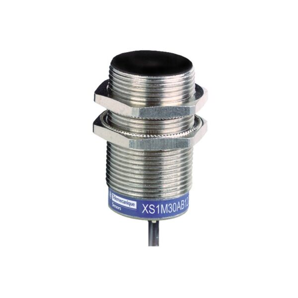 Induktiv sensor XS1 sylindrisk M30 Sn 1 til 10 mm kabel 2m
