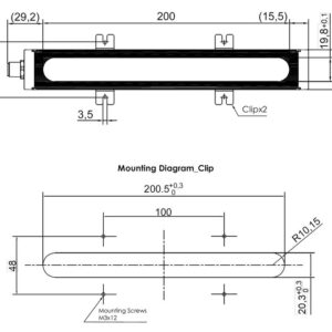 Lys, LineLIGHT Fusion 200 24V RGB Clip - Bilde 2