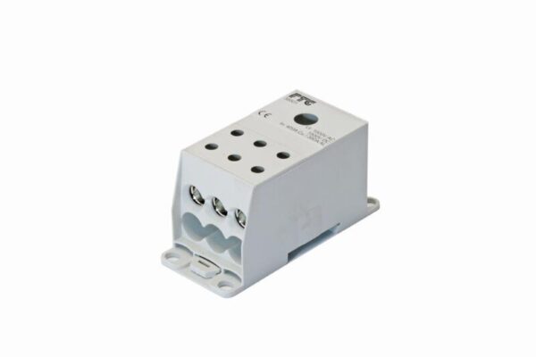 Distrubisjonsblokker, 400A/350A,CU/AL,GRÅ