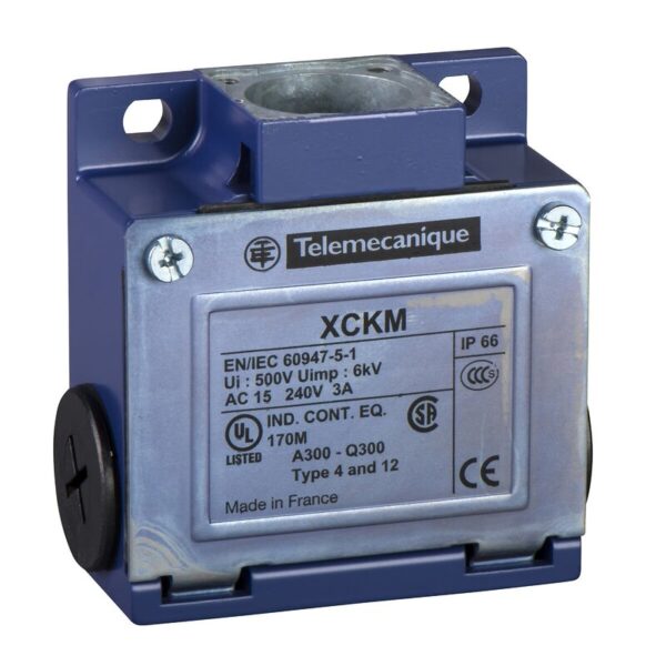 Endebryterkropp, Endebryter XC Standard, ZCKM, 1NC+1 NO, snap-action, M20