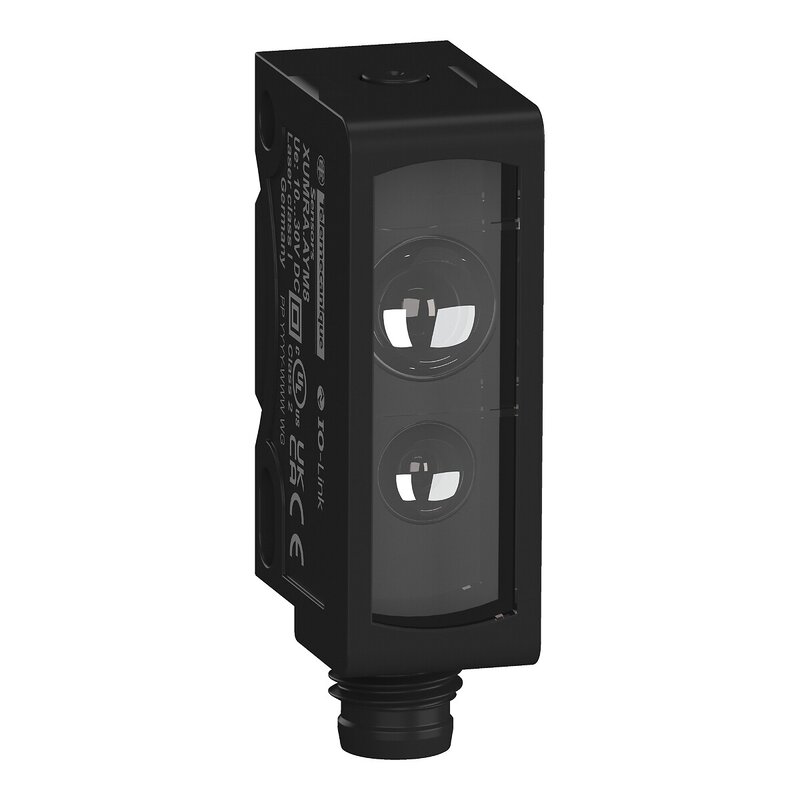 Kontrastsensor,  SN:12mm IO-Link, NO/NC M8 24VDC - Bilde 1