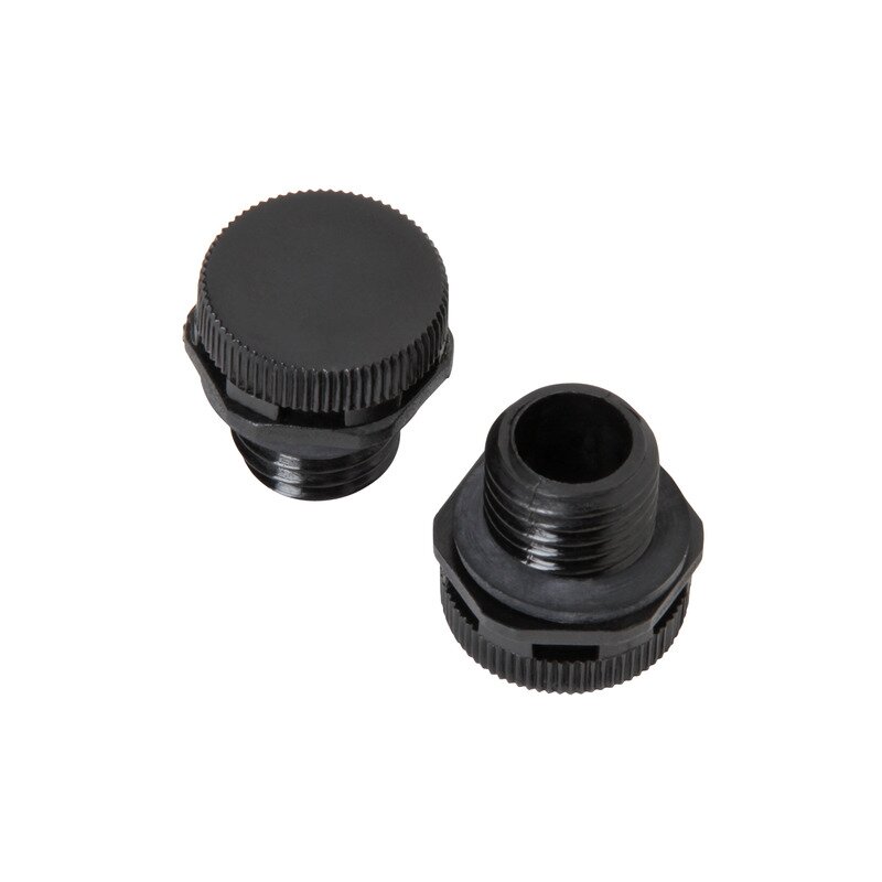 Tilbehør til nipler, DREN NIPPEL M12X1,5 L1=10MM,PA,DAE - Bilde 1