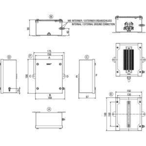Koblingsbokser, KLIPPON STB 2.1 SS - Bilde 1