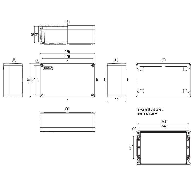 Koblingsbokser, KLIPPON POK 162609 EX - Bilde 2