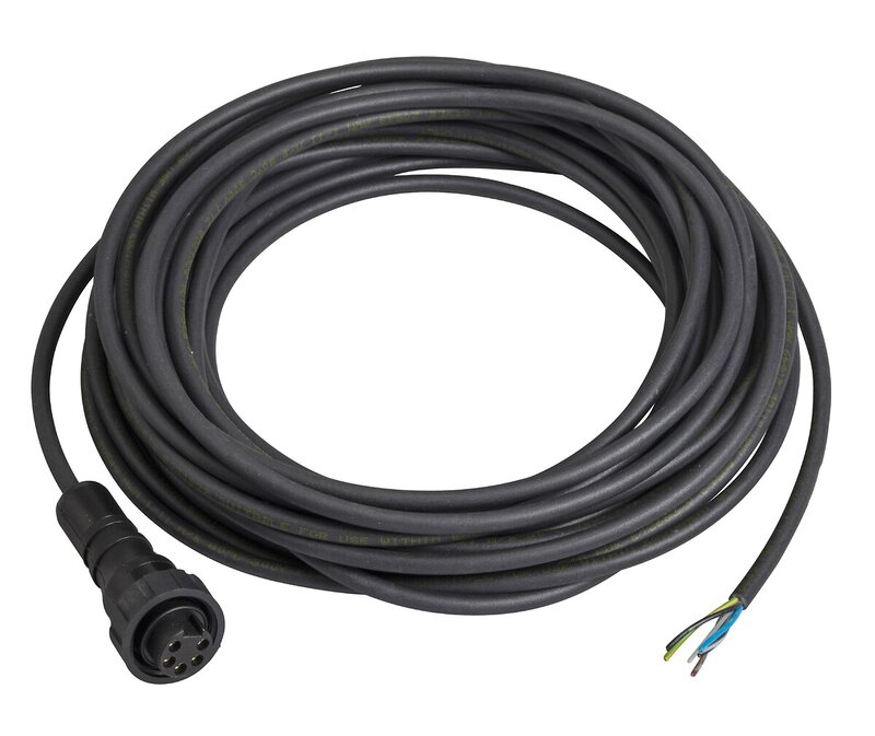 HUNN, 7 OG 8 TOMMER 16 UN, 3-PINS, RETT FORKOBLET TILKOBLING TIL R-KABEL - Bilde 1