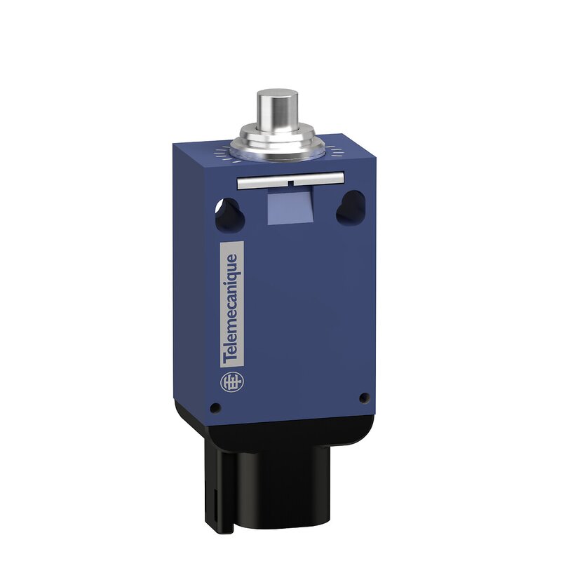 Grensebryter i metall NC+NO snap, plunger, kontakt DT04 4P - Bilde 1