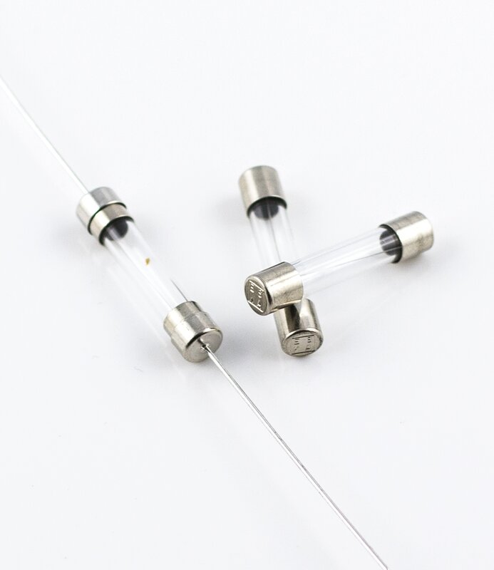 Glassikring, K 5X25MM  1,0 AMP 250V - Bilde 1