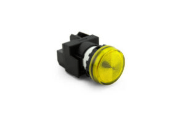 Indikatorlampe, Uten pære, GUL , YW1P-1EQ0Y, YW