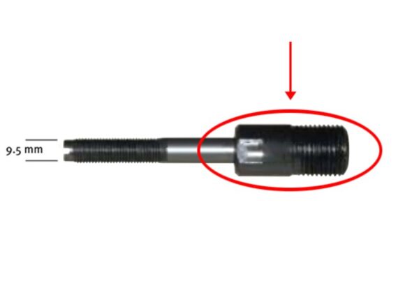 Håndverktøy, ADAPTER 19 X 9,5 MM