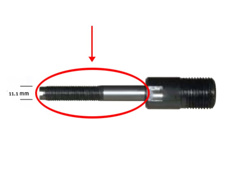 Trekkbolt, 11,1 MM - Bilde 1