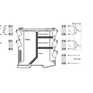Releer og analoge skiller, Signalomformere, ACT20P-RTI-2AO-S - Bilde 2