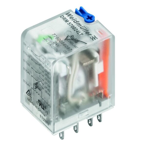 Releer og analoge skiller, Mekanisk, DRM570024LT/4CO/24V DC RELE