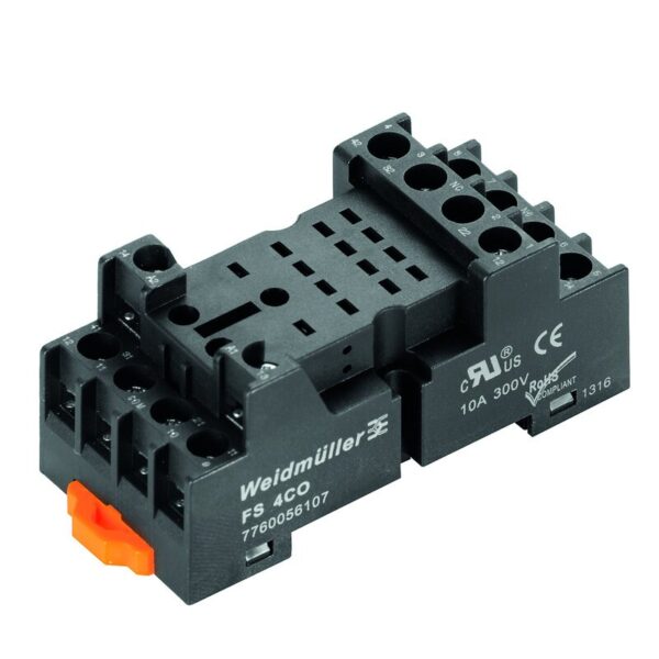 Releer og analoge skiller, Mekanisk, DRM FS 4CO SOKKEL