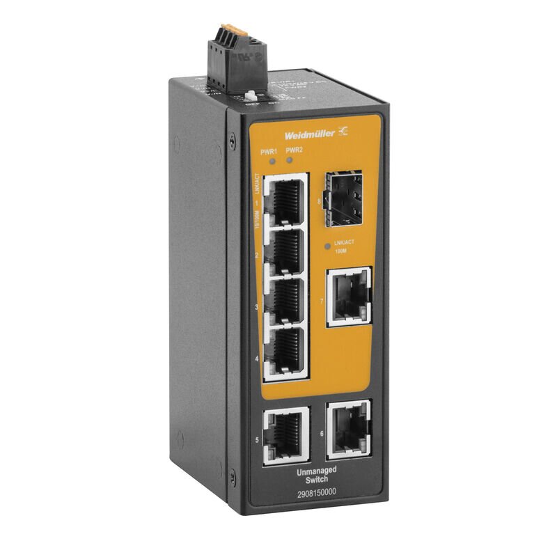Nettverk OT, Switch, IE-SW-BLB-08-7TX-1FESFP - Bilde 1