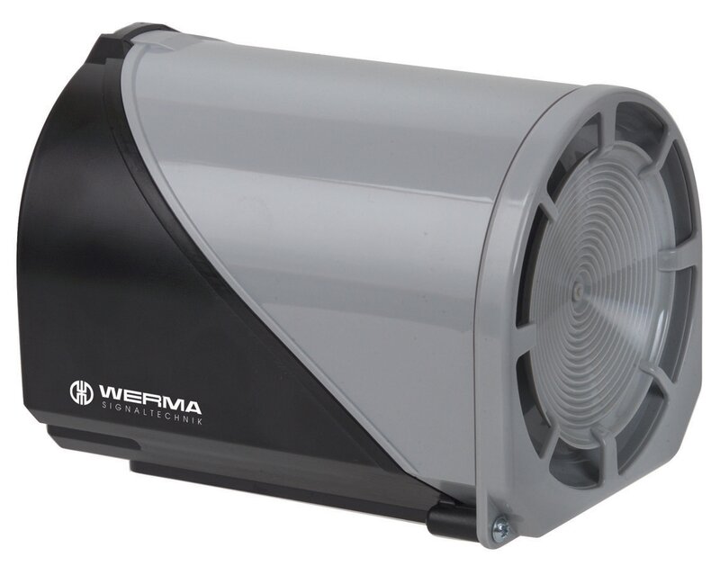 Lyd, MULTI-TONE SIRENE 32 TONE 230VAC BK/GY - Bilde 1