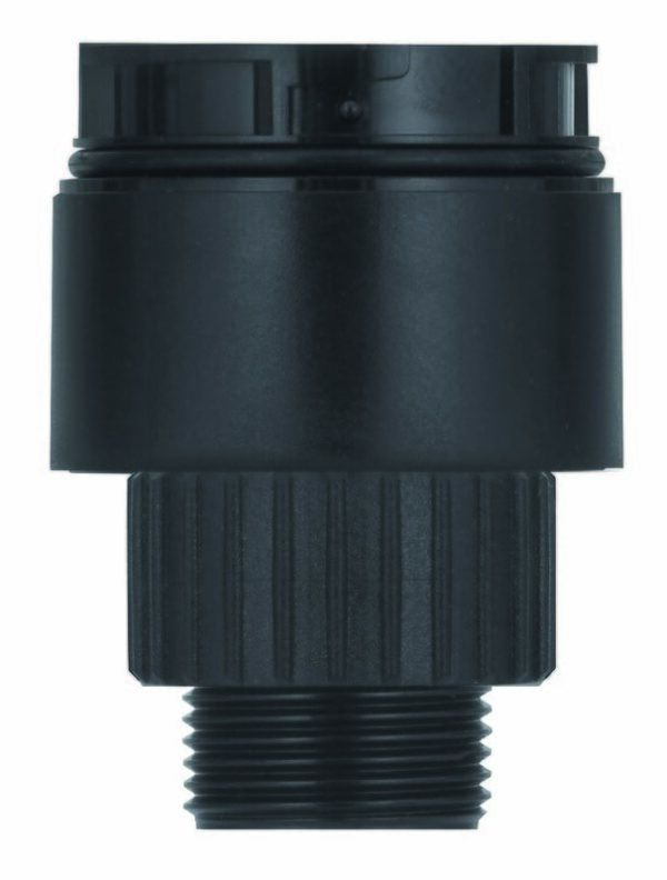 Signalisering (lys og lyd), Tilbehør til signalisering (lys og lyd), ADAPTER FOR HULL MONTERING, SORT