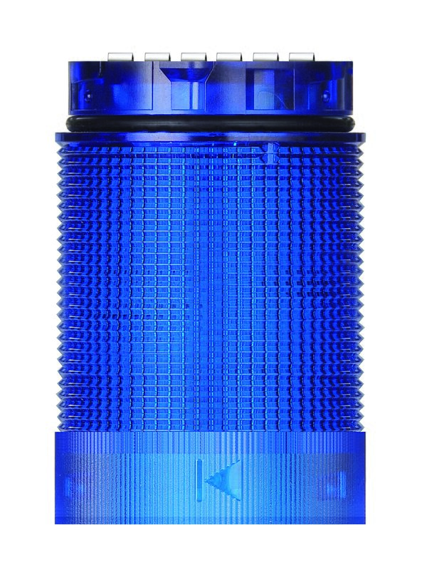 Lys, KS40, TWINFLASH 24VDC BLÅ