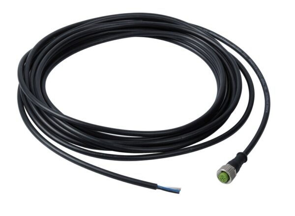 M12 PLUG PLUGG (SOCKET) MED 5M KABEL