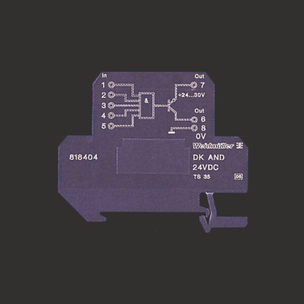 Releer og analoge skiller, Signalomformere, DK AND/35 24VDC PNP/20mA