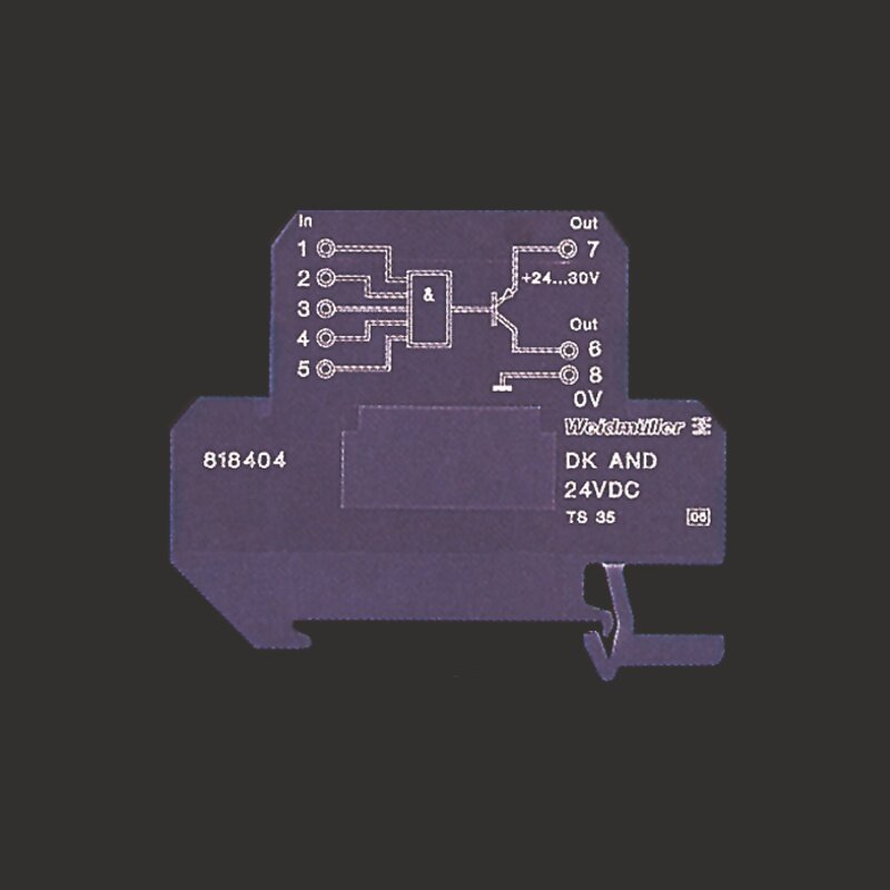 Releer og analoge skiller, Signalomformere, DK AND/35 24VDC PNP/20mA - Bilde 1