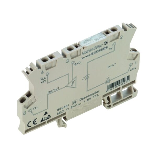 Releer og analoge skiller, Solid State, MCZ O 24V AC/DC- 24VAC/DC/2 A