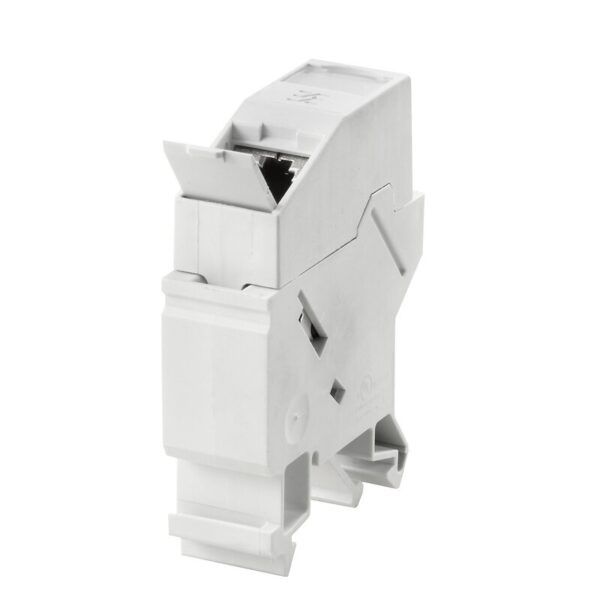 Nettverk OT, Plugger og kontakter, NETTVERKSUTTAK IE-XM-RJ45/RJ45 SKRÅSTILT