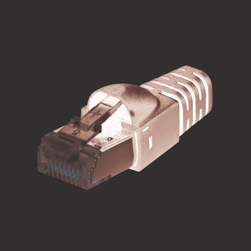Nettverk OT, Plugger og kontakter, ETHERNET KONNEKTOR, IE-P63, RJ45 CAT.6 - Bilde 1