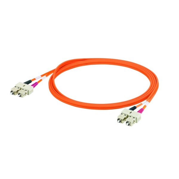 Fiber, Fiber Kabel, SC-SC, MM, 1m, IE-FSC62-10