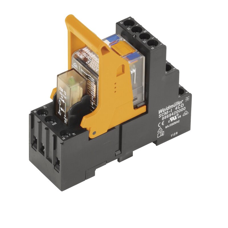 Releer og analoge skiller, Mekanisk, RCMKIT-I 24VDC 2CO LD - Bilde 1