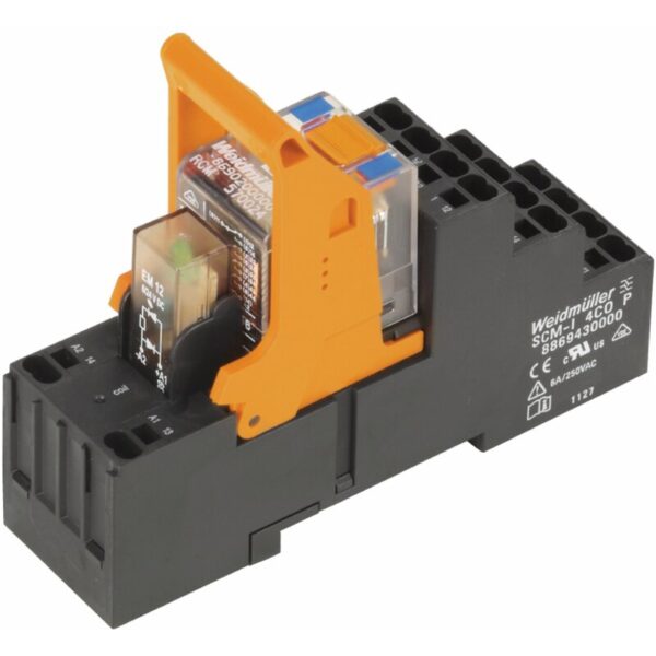 Releer og analoge skiller, Mekanisk, RCMKITP-I 24VDC 4CO LD