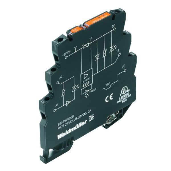 Releer og analoge skiller, Solid State, MOS 24VDC/8-30VDC 2A