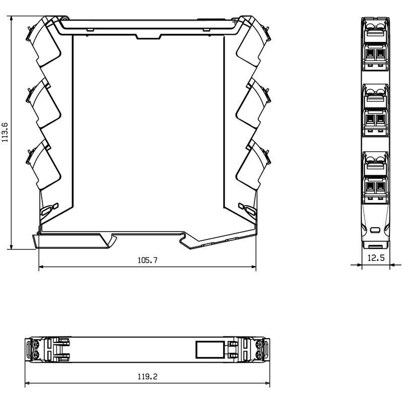 Releer og analoge skiller, Signalomformere, ACT20P-PRO-FI-AO-DO-S - Bilde 5