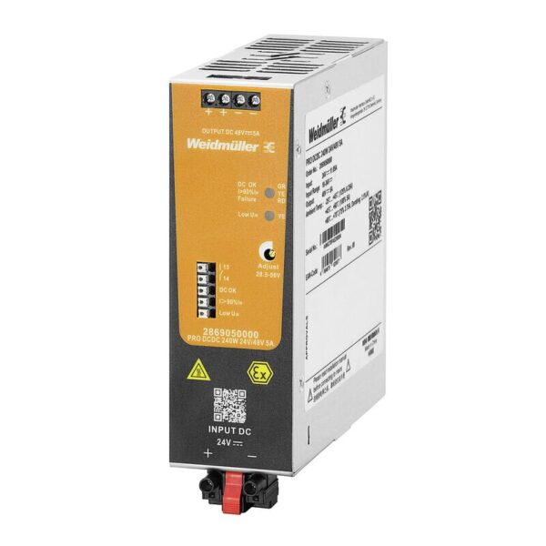Strømforsyning, DC/DC, PRO DCDC 240W 24V/48V 5A
