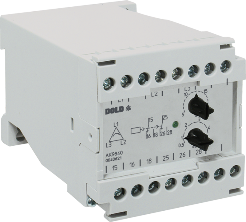 Releer og analoge skiller, Mekanisk, AK9840.82 3AC 50/60HZ 400V - Bilde 1