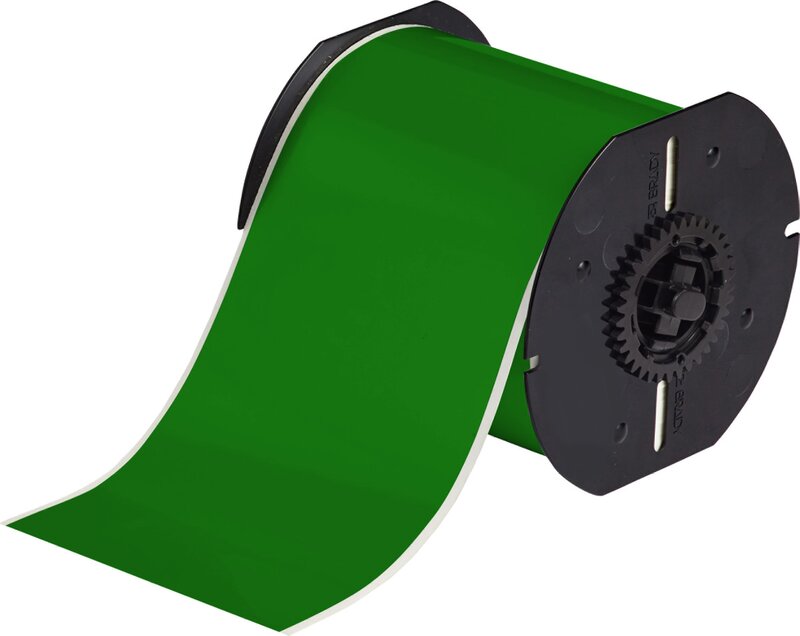 Tape til maskin, VINYL F/BBP31 GRØNN 101,6MMX30,48M - Bilde 1