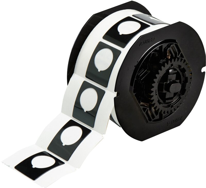 Skilt til  maskin, EPREP BR.SKILT F/BBP33 38X30X22MM SORT R/235 - Bilde 1