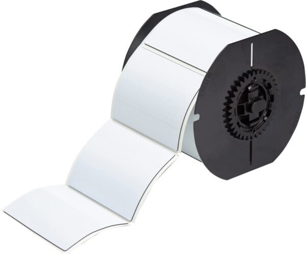Skilt til  maskin, EPREP F/BBP33 63,5X76,2MM HVIT R/125