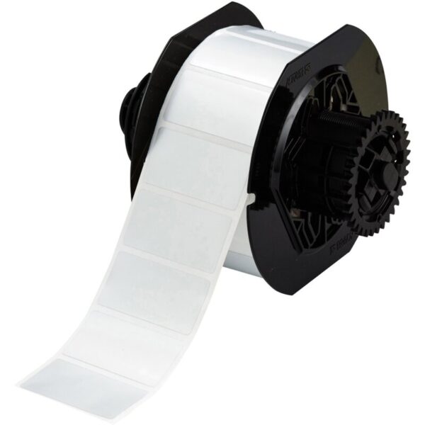 Etiketter til maskin, METALLISERT POLY 50,8X25,4 R/1500