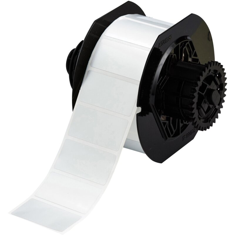 Etiketter til maskin, METALLISERT POLY 50,8X25,4 R/1500 - Bilde 1