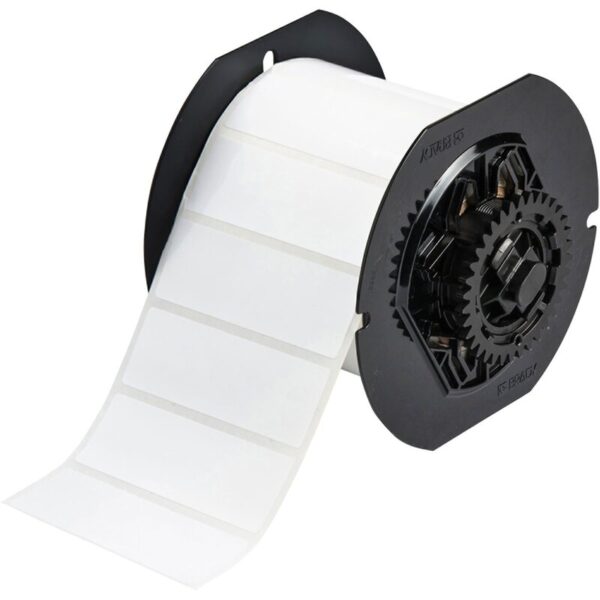 Etiketter til maskin, POLY F/BBP33 76,2X25,4MM HVIT R/1500